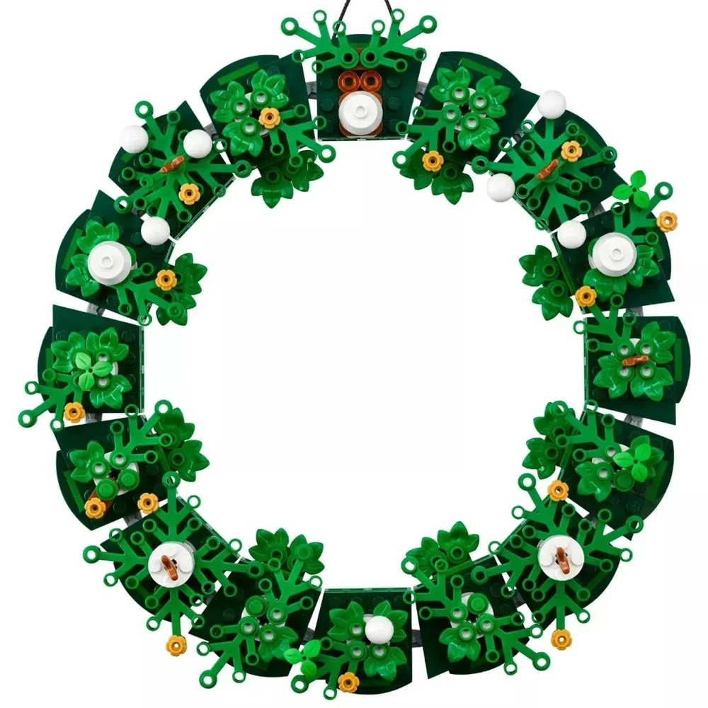 RETIRED - LEGO 40426 Holiday Christmas Wreath 2-in-1 - 510 Pieces  New SEALED